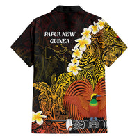 Papua New Guinea 1975 Family Matching Off Shoulder Short Dress and Hawaiian Shirt Create Our History Inspire Our Future LT14 - Polynesian Pride