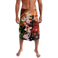 Hawaiian and Japanese Lavalava Koi Fish With Kanaka Polynesian Tattoo - Polynesian Pride