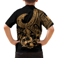 polynesia-family-matching-off-shoulder-maxi-dress-and-hawaiian-shirt-fish-hook-tattoo-go-fishing-polynesian-pattern-gold