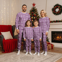 Poni Palaka Quilt Hawaii Christmas Pajama Set Hawaiian Tropical Monstera Sea Turtle