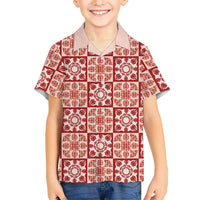 Ulaula Palaka Quilt Hawaii Hawaiian Shirt Hawaiian Tropical Monstera Sea Turtle