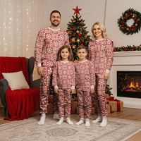Ulaula Palaka Quilt Hawaii Christmas Pajama Set Hawaiian Tropical Monstera Sea Turtle