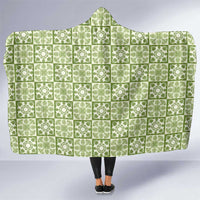 Omaomao Palaka Quilt Hawaii Hooded Blanket Hawaiian Tropical Monstera Sea Turtle