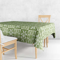 Omaomao Palaka Quilt Hawaii Tablecloth Hawaiian Tropical Monstera Sea Turtle