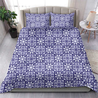 Polu Palaka Quilt Hawaii Bedding Set Hawaiian Tropical Monstera Sea Turtle
