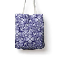 Polu Palaka Quilt Hawaii Tote Bag Hawaiian Tropical Monstera Sea Turtle