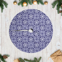 Polu Palaka Quilt Hawaii Tree Skirt Hawaiian Tropical Monstera Sea Turtle