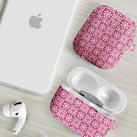 Akala Palaka Quilt Hawaii AirPods Case Hawaiian Tropical Monstera Sea Turtle