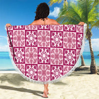 Akala Palaka Quilt Hawaii Beach Blanket Hawaiian Tropical Monstera Sea Turtle