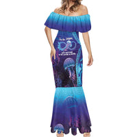 Polynesia Jellyfish Memorial Personalised Mermaid Dress Infinity Jellies Polynesian Pattern