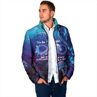 Polynesia Jellyfish Memorial Personalised Padded Jacket Infinity Jellies Polynesian Pattern