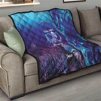 Polynesia Jellyfish Memorial Personalised Quilt Infinity Jellies Polynesian Pattern