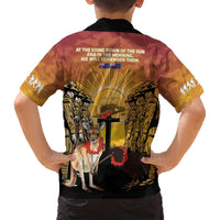 Australia And New Zealand ANZAC Hawaiian Shirt Aussie Kangaroo With Aotearoa Kiwi Lest We Forget LT14 - Polynesian Pride