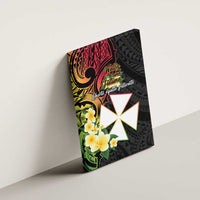 Wallis and Futuna Victory Day Canvas Wall Art Liberty Equality Fraternity Polynesian Plumeria LT14 - Polynesian Pride