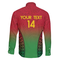 Custom Vanuatu Cricket Family Matching Mermaid Dress and Hawaiian Shirt 2024 Polynesian Pattern Sporty Style