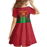 Custom Vanuatu Cricket Family Matching Tank Maxi Dress and Hawaiian Shirt 2024 Polynesian Pattern Sporty Style