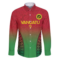 Custom Vanuatu Cricket Family Matching Tank Maxi Dress and Hawaiian Shirt 2024 Polynesian Pattern Sporty Style