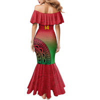 Custom Vanuatu Cricket Mermaid Dress 2024 Polynesian Pattern Sporty Style