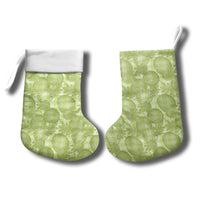 Omaomao Hawaii Breadfruit Palaka Motifs Christmas Stocking
