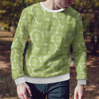 Omaomao Hawaii Breadfruit Palaka Motifs Ugly Christmas Sweater
