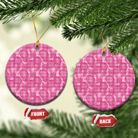 Alaka Hawaii Breadfruit Palaka Motifs Ceramic Ornament