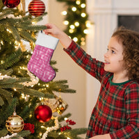 Alaka Hawaii Breadfruit Palaka Motifs Christmas Stocking