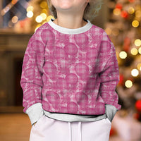 Alaka Hawaii Breadfruit Palaka Motifs Kid Ugly Christmas Sweater