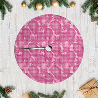 Alaka Hawaii Breadfruit Palaka Motifs Tree Skirt