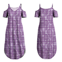 Poni Hawaii Breadfruit Palaka Motifs Couples Matching Summer Maxi Dress and Hawaiian Shirt LT14 - Polynesian Pride