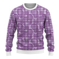 Poni Hawaii Breadfruit Palaka Motifs Ugly Christmas Sweater