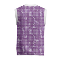 Poni Hawaii Breadfruit Palaka Motifs Christmas Knitted V-Neck Vest