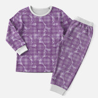 Poni Hawaii Breadfruit Palaka Motifs Christmas Pajama Set