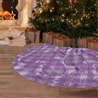 Poni Hawaii Breadfruit Palaka Motifs Tree Skirt