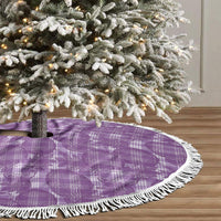 Poni Hawaii Breadfruit Palaka Motifs Tree Skirt