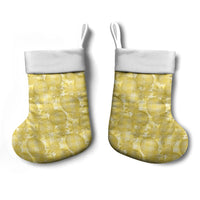 Melemele Hawaii Breadfruit Palaka Motifs Christmas Stocking