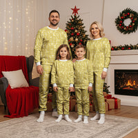 Melemele Hawaii Breadfruit Palaka Motifs Christmas Pajama Set