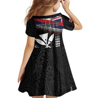 Hawaii Independence Day Family Matching Off Shoulder Short Dress and Hawaiian Shirt La Kuokoa - Happy 28th November LT14 - Polynesian Pride