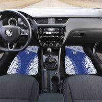 Toa Samoa Rugby Custom Car Mats Go Champions Pacific Samoan Pattern - Polynesian Pride