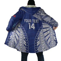 Toa Samoa Rugby Custom Cloak Go Champions Pacific Samoan Pattern - Polynesian Pride