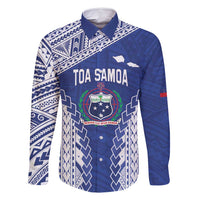 Toa Samoa Rugby Custom Family Matching Summer Maxi Dress and Hawaiian Shirt Go Champions Pacific Samoan Pattern - Polynesian Pride