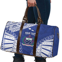 Toa Samoa Rugby Custom Travel Bag Go Champions Pacific Samoan Pattern - Polynesian Pride
