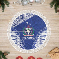 Toa Samoa Rugby Tree Skirt Go Champions Pacific Samoan Pattern - Polynesian Pride