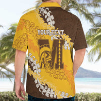 Personalized Mililani Hawaii High School Hawaiian Shirt Puakenikeni Lei Hawaiian Pattern - Polynesian Pride