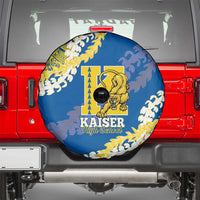 Kaiser Hawaii High School Spare Tire Cover Puakenikeni Lei Hawaiian Pattern LT14 - Polynesian Pride