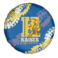 Kaiser Hawaii High School Spare Tire Cover Puakenikeni Lei Hawaiian Pattern LT14 - Polynesian Pride