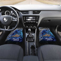 New Zealand Stewart Island Car Mats Rakiura Kiwi Maori Glowing Sky