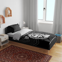 Guam Liberation Day Bedding Set Biba Guahan Chamorro 80th Anniversary - Black