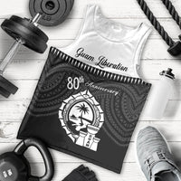 Guam Liberation Day Men Tank Top Biba Guahan Chamorro 80th Anniversary - Black