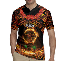Samoa Teuila 2024 Festival Rugby Jersey Samoan Siva Afi With Red Gingers LT14 - Polynesian Pride