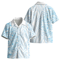 Blue New Zealand Puhoro Maori Tattoo Kid Hawaiian Shirt LT14 - Polynesian Pride